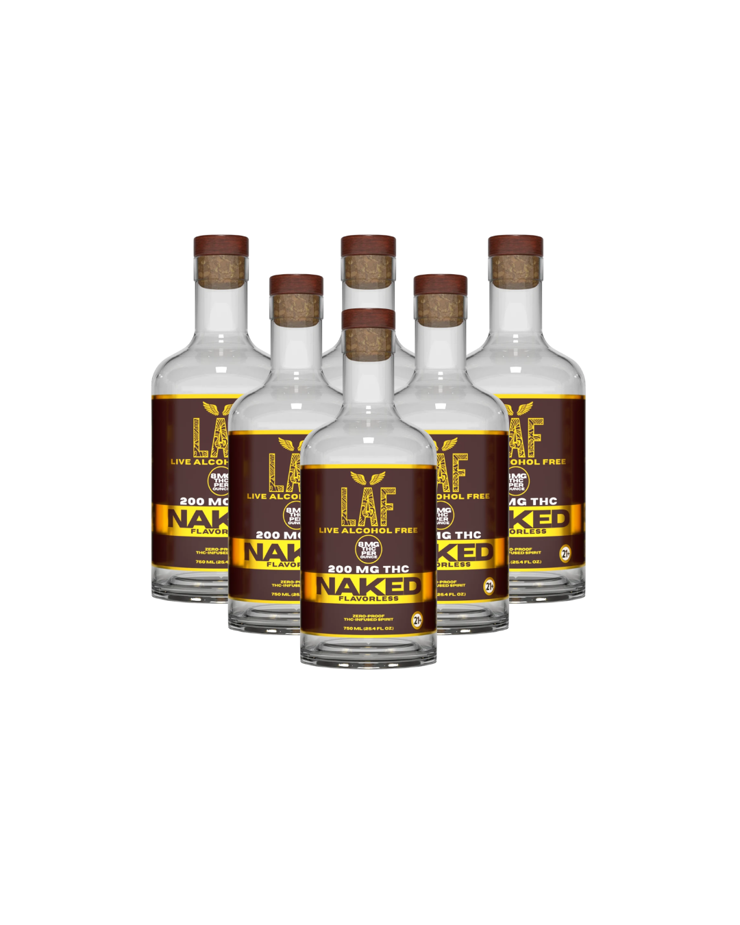 LAF NAKED 200 MG THC